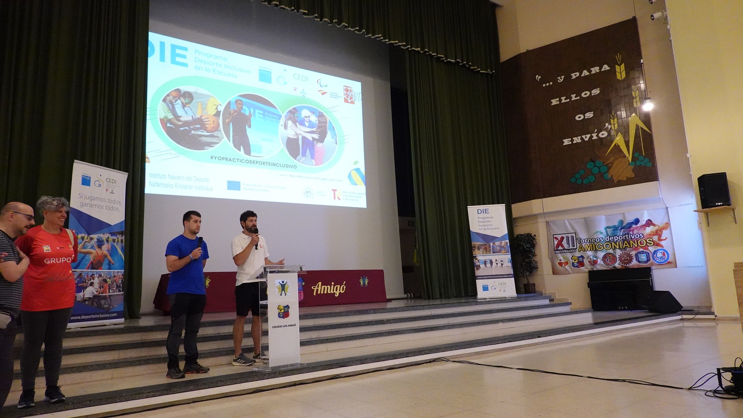 Encuentro intercentros como actividad de cierre al programa DIE (&ldquo;Deporte Inclusivo en la Escuela&rdquo;)